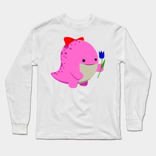 Guild Wars 2- Pink Quaggan Long Sleeve T-Shirt